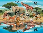 Watering Hole Puzzle - 300pc